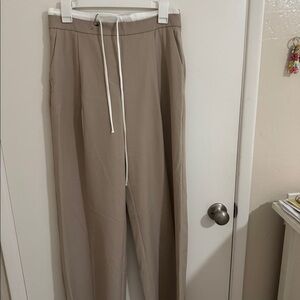 NEW* Zara double waisted wide leg pant
